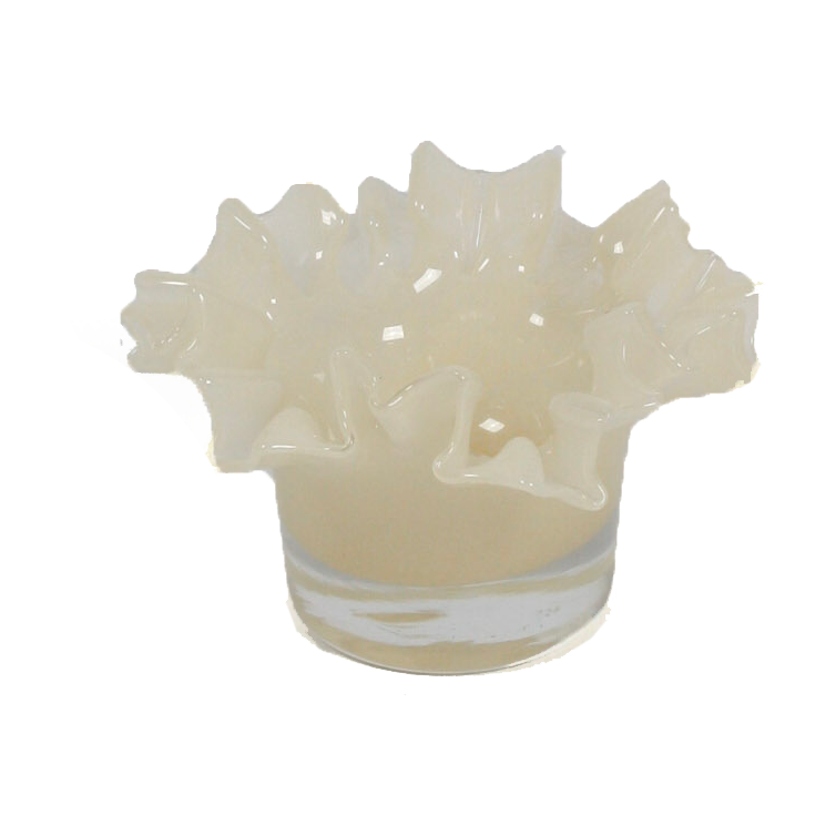 Olsson & Jensen Loa tealight holder 14 cm Vanilla | Scandinavian Design | Tea light holders, lanterns & candle dishes | White