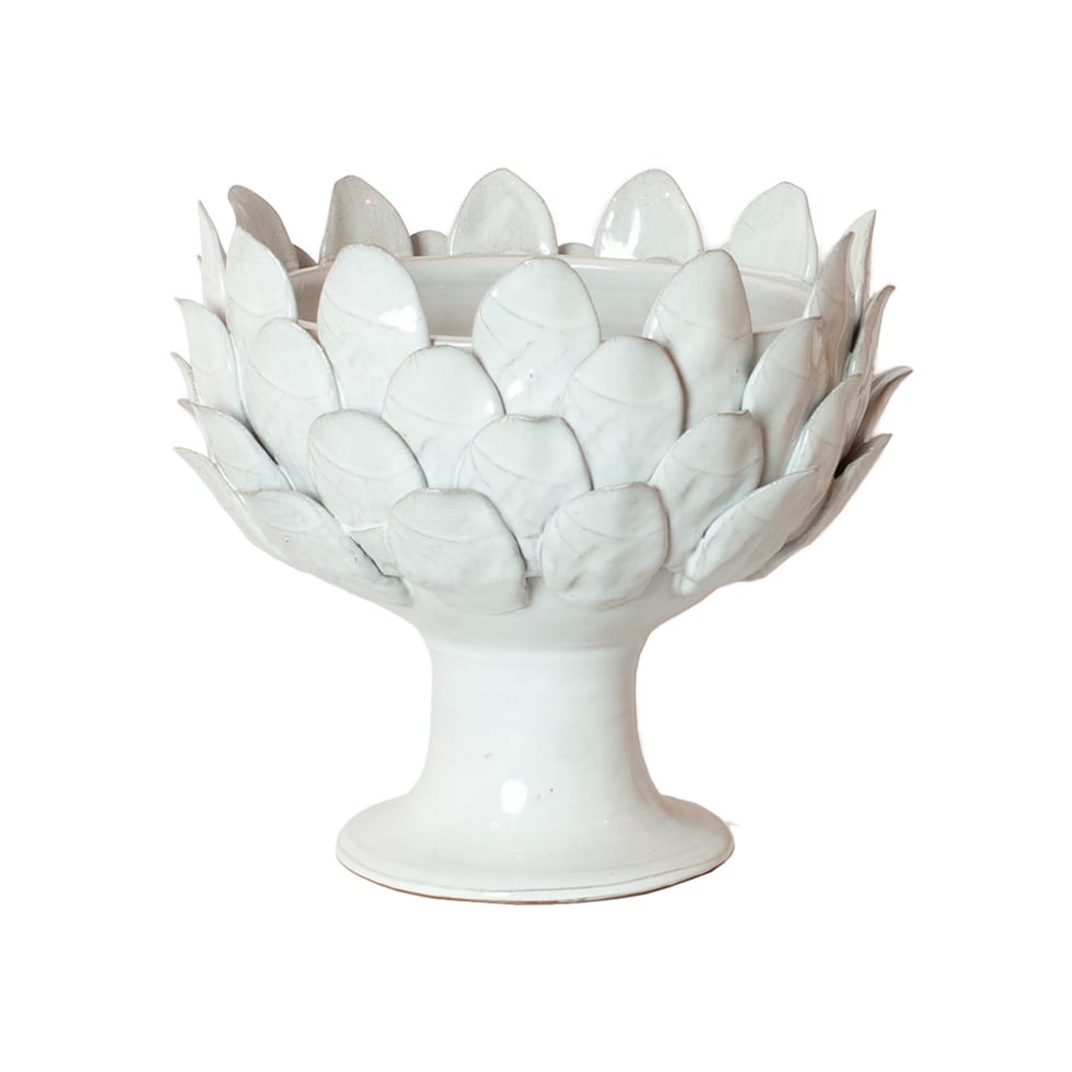 Olsson & Jensen Marielle flower pot large Ø27 cm white