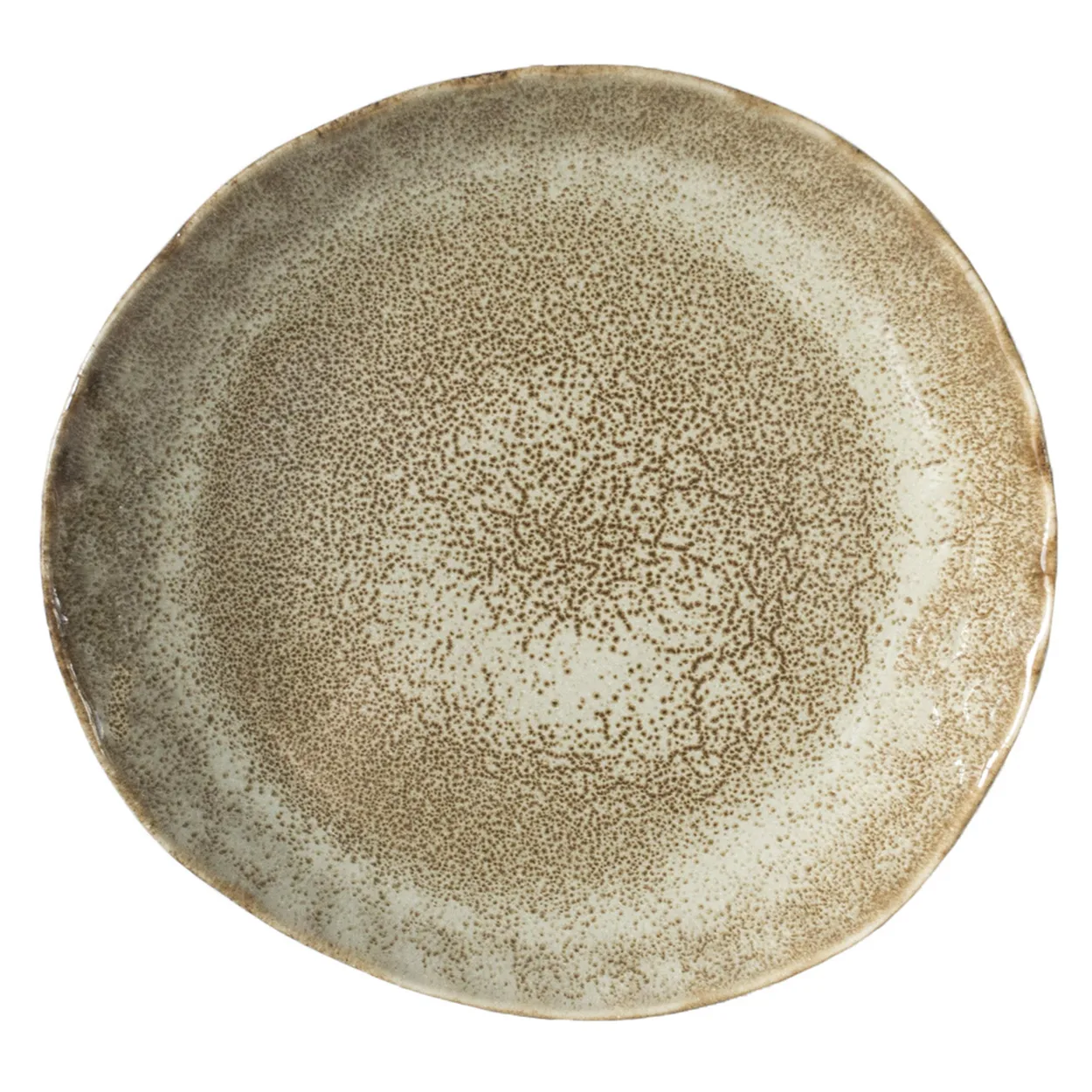 Olsson & Jensen Mika side plate 21 cm natural | Scandinavian Design | Small plates & side plates | Beige