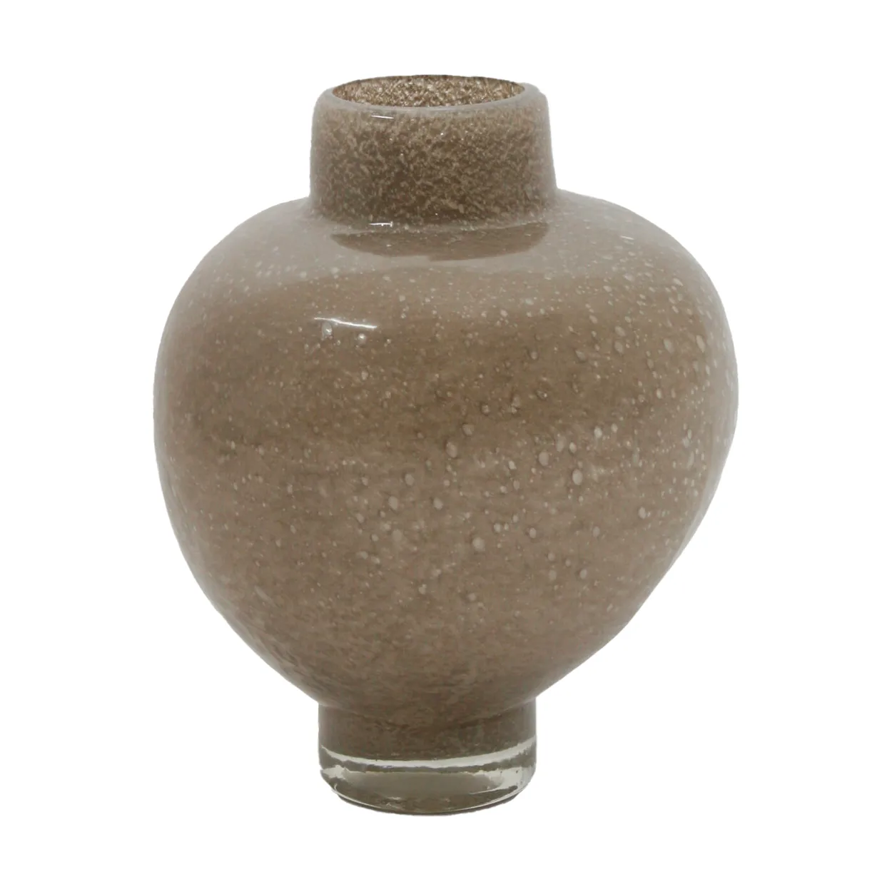 Olsson & Jensen Mila vase large 29 cm Taupe | Scandinavian Design | Vases | Brown