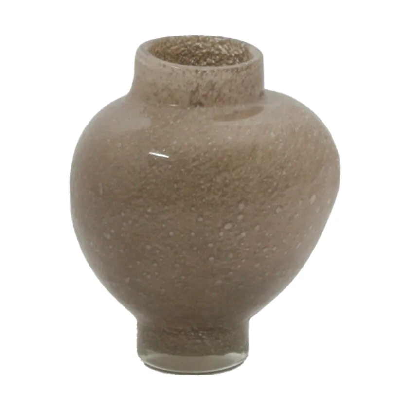 Olsson & Jensen Mila vase small 19.5 cm Taupe | Scandinavian Design | Vases | Brown