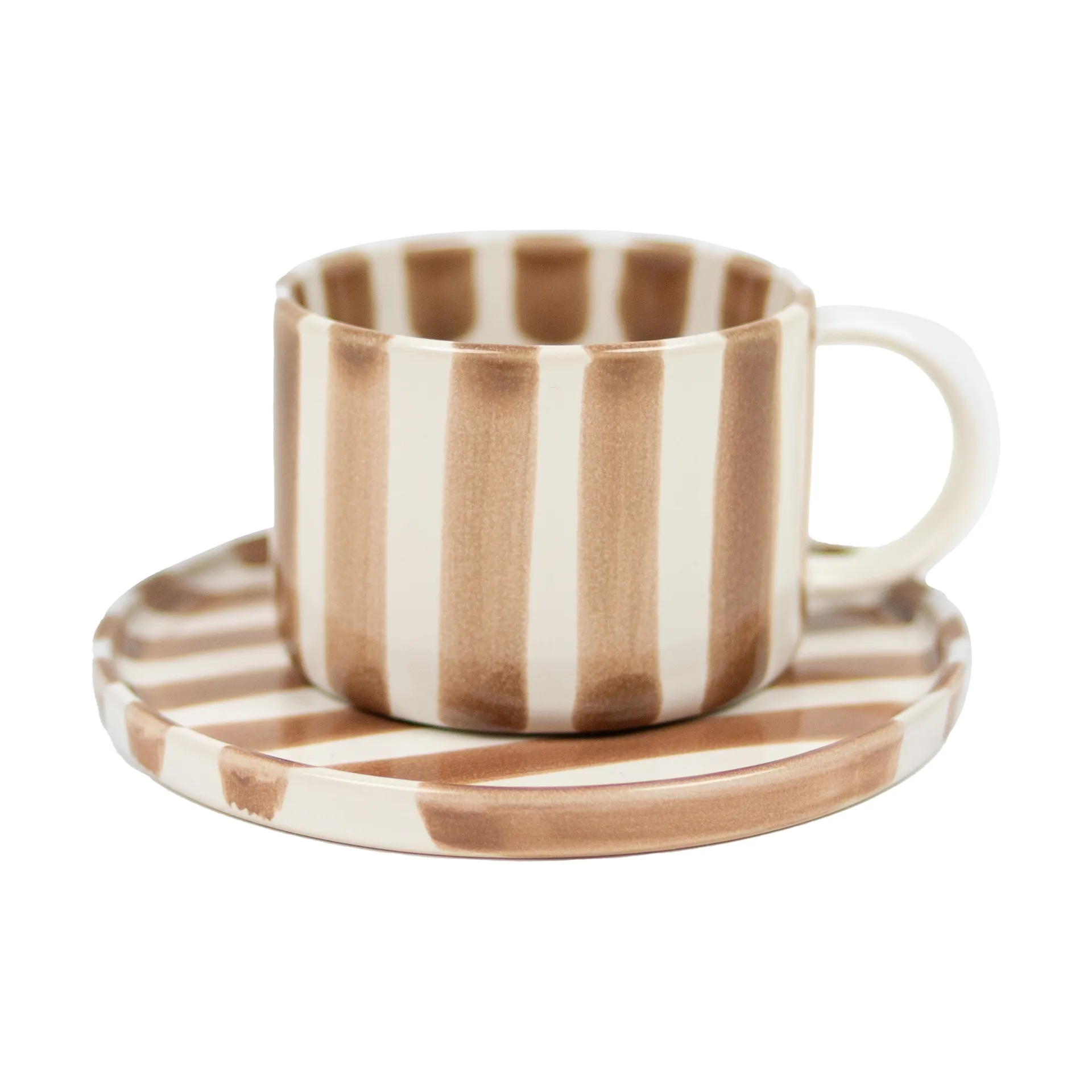 Monica cup with saucer, Beige Olsson & Jensen