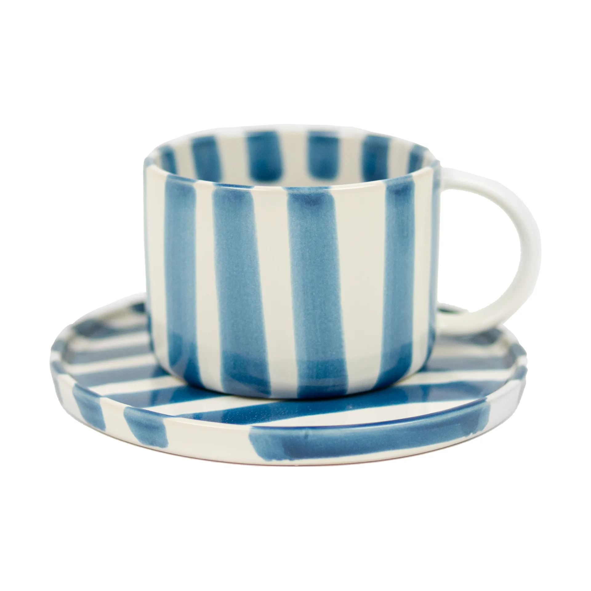 Monica cup with saucer, Blue Olsson & Jensen