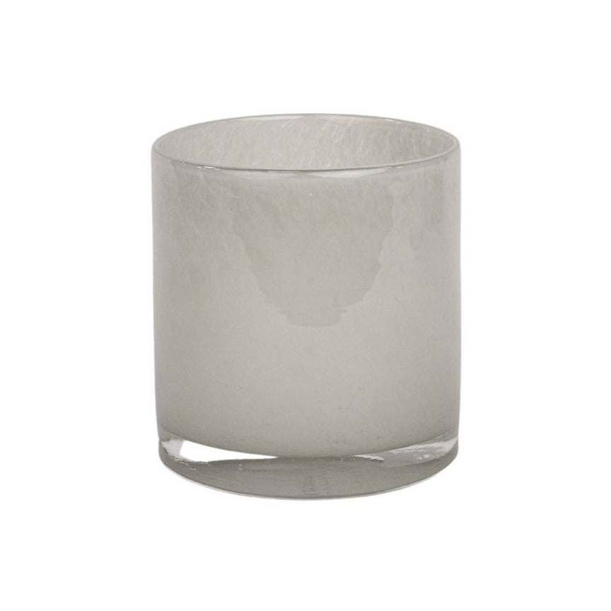 Olsson & Jensen Nilla lantern 12 cm grey beige | Scandinavian Design | Tea light holders, lanterns & candle dishes | Beige