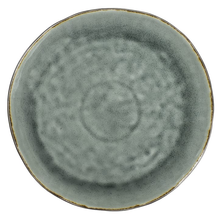 Olsson & Jensen dinner plate L crackled - grey - Olsson & Jensen