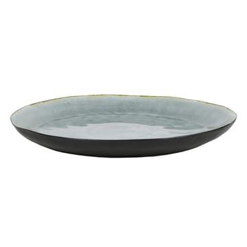 Olsson & Jensen dinner plate L crackled - grey - Olsson & Jensen