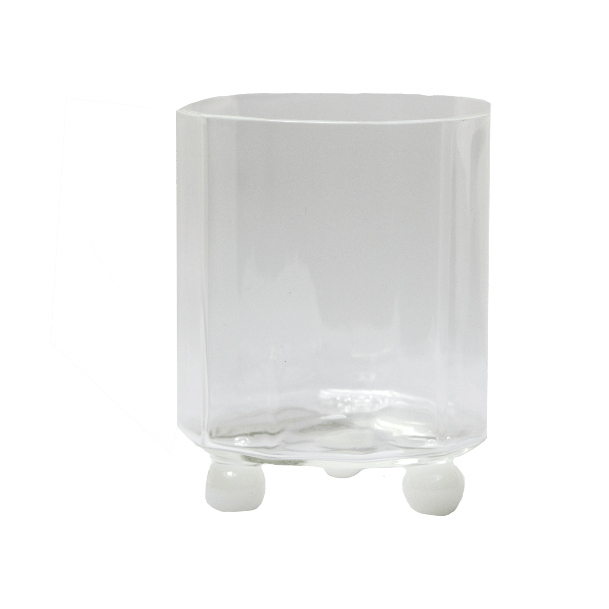 Olsson & Jensen Palermo drinking glass White | Scandinavian Design | Drinking glasses & tumblers | Transparent