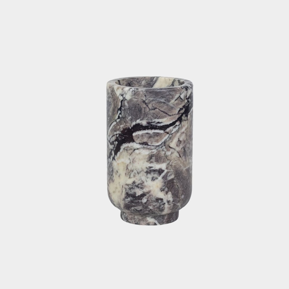 Olsson & Jensen Stevie vase o12.5x20.5 cm Gray marble