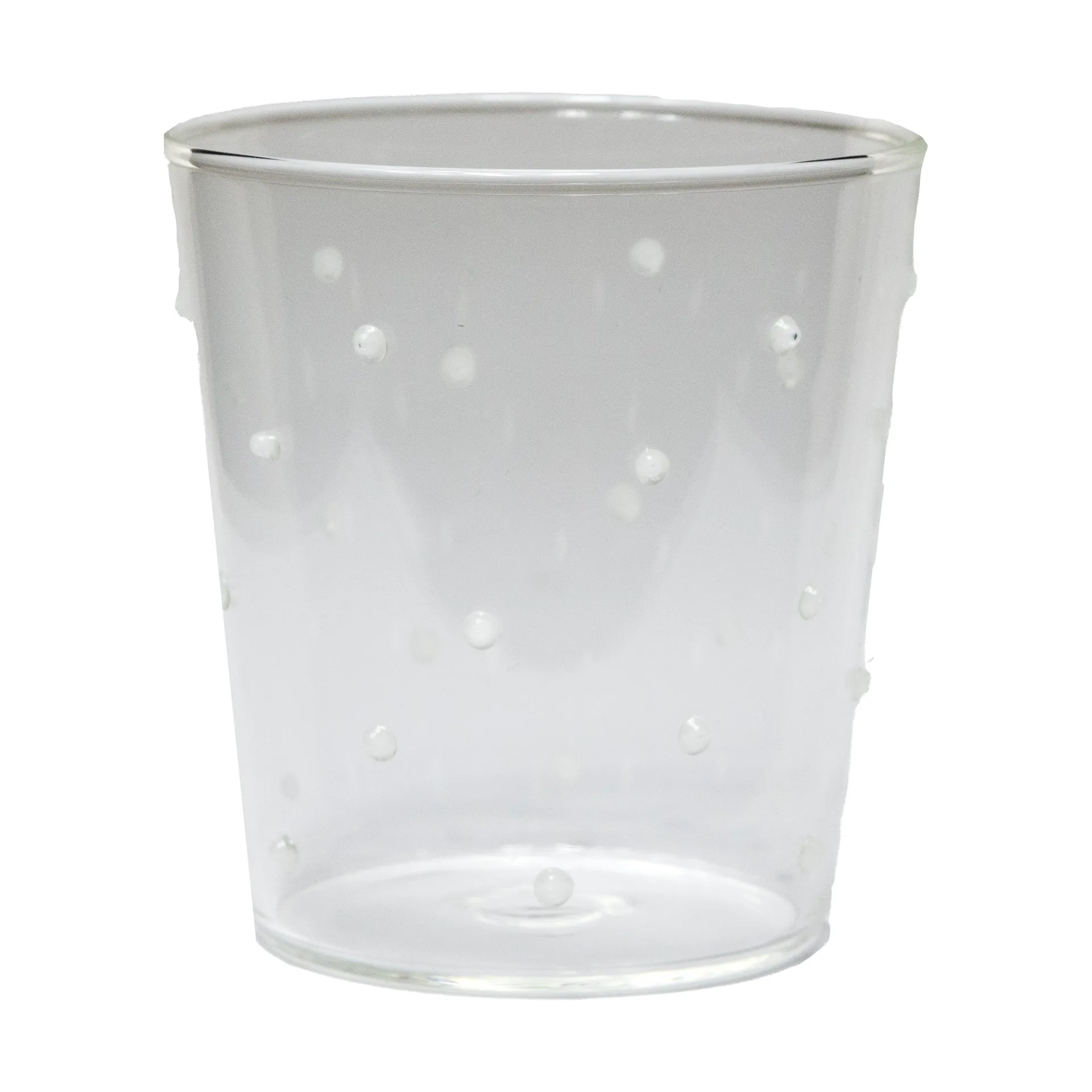 Venezia drinking glass, White dots Olsson & Jensen