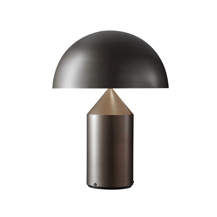 Atollo large 233 tables/floor lamp metal  - Satin bronze, large - Oluce