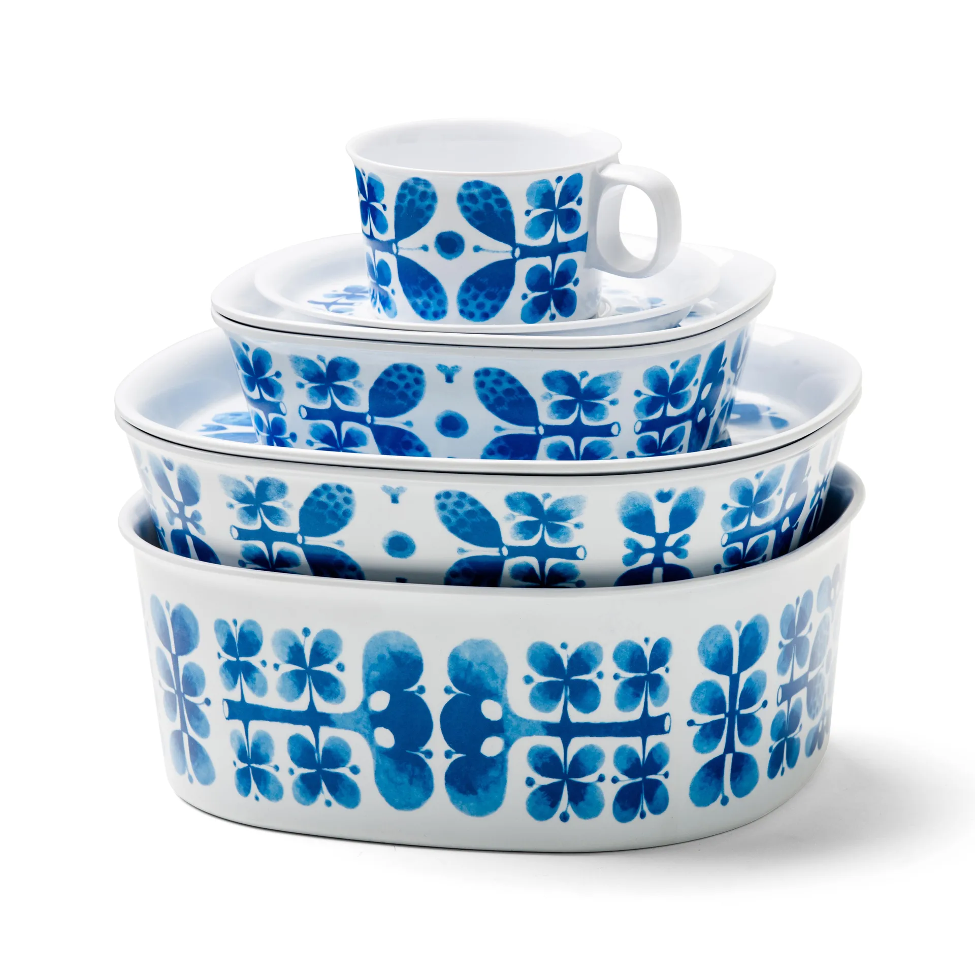 Blues bowl melamine, medium Opto Design