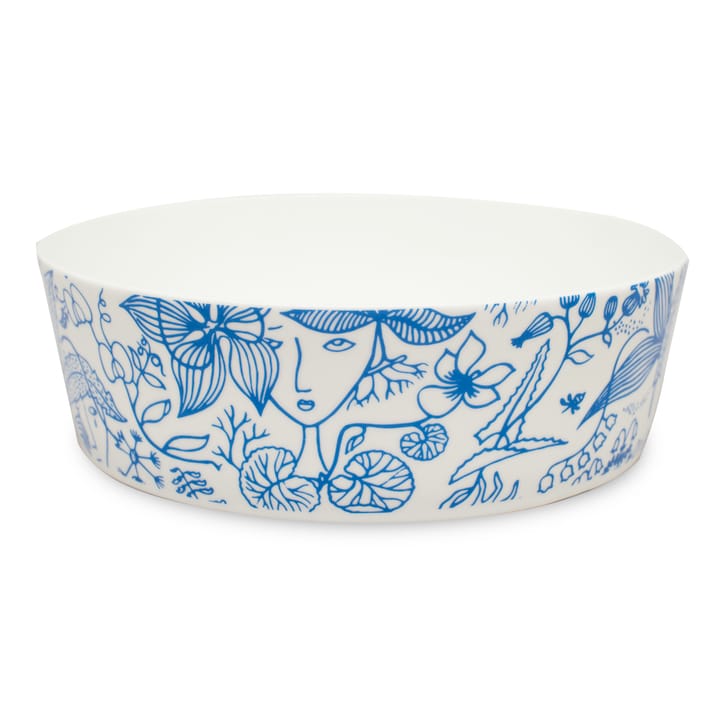 Grazia bowl large, Blue-white Opto Design