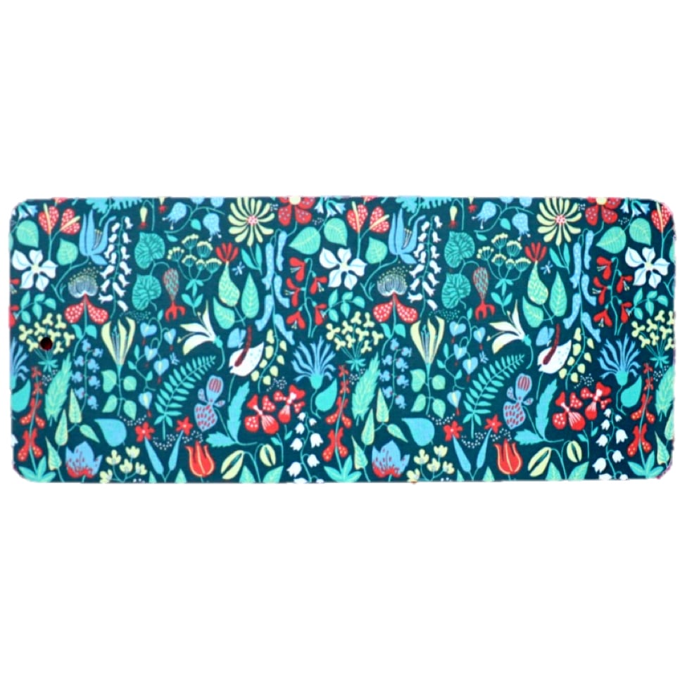 Opto Design Herbarium blue cutting board 40x17 cm | Scandinavian Design | Chopping boards | Blue