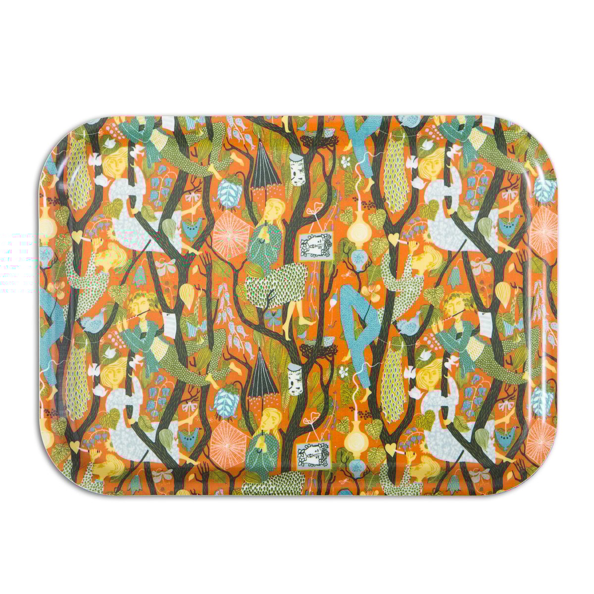 Opto Design Melodi tray 36x28 cm | Scandinavian Design | Trays | Orange