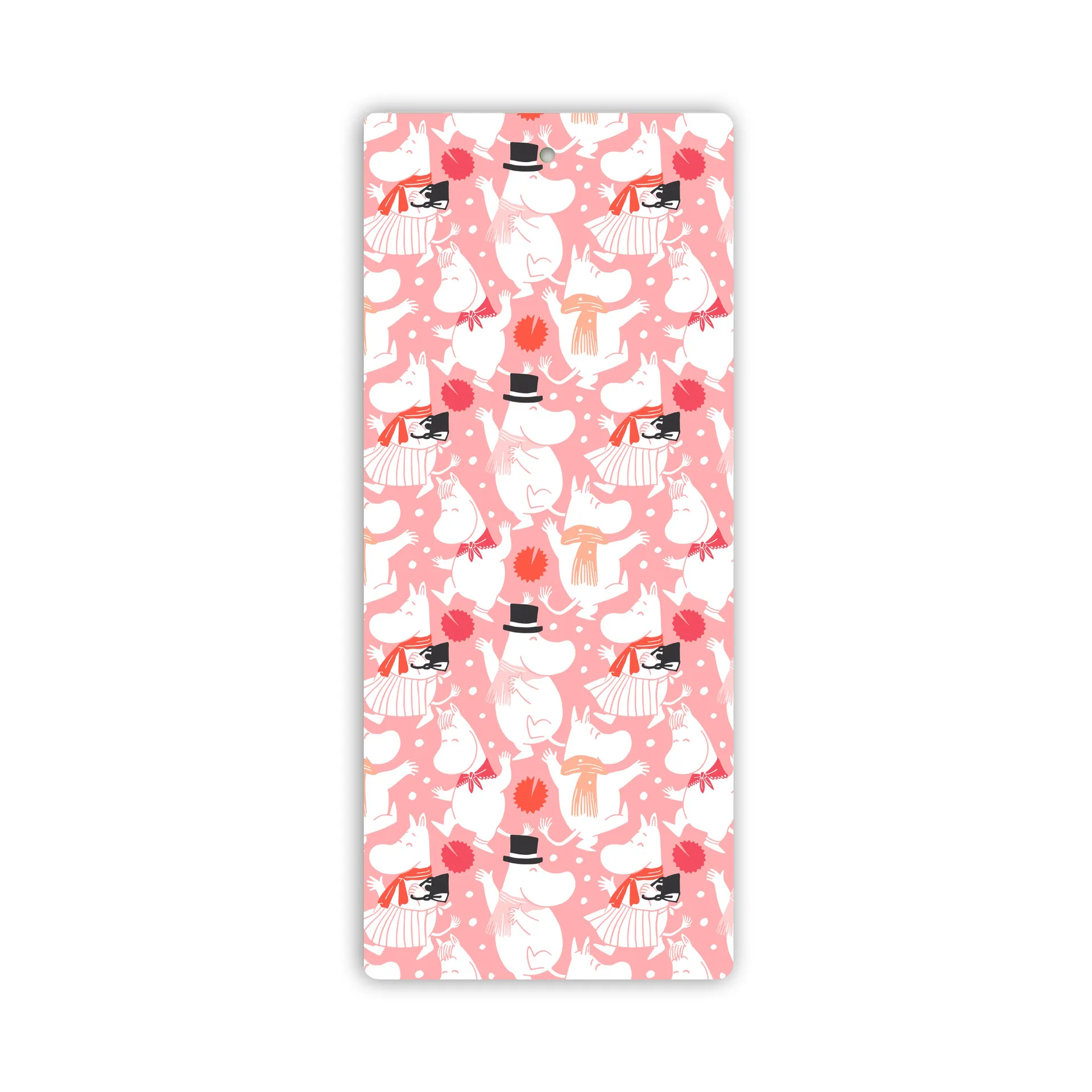 Moomin celebration serving board 40x17 cm, White-pink Opto Design