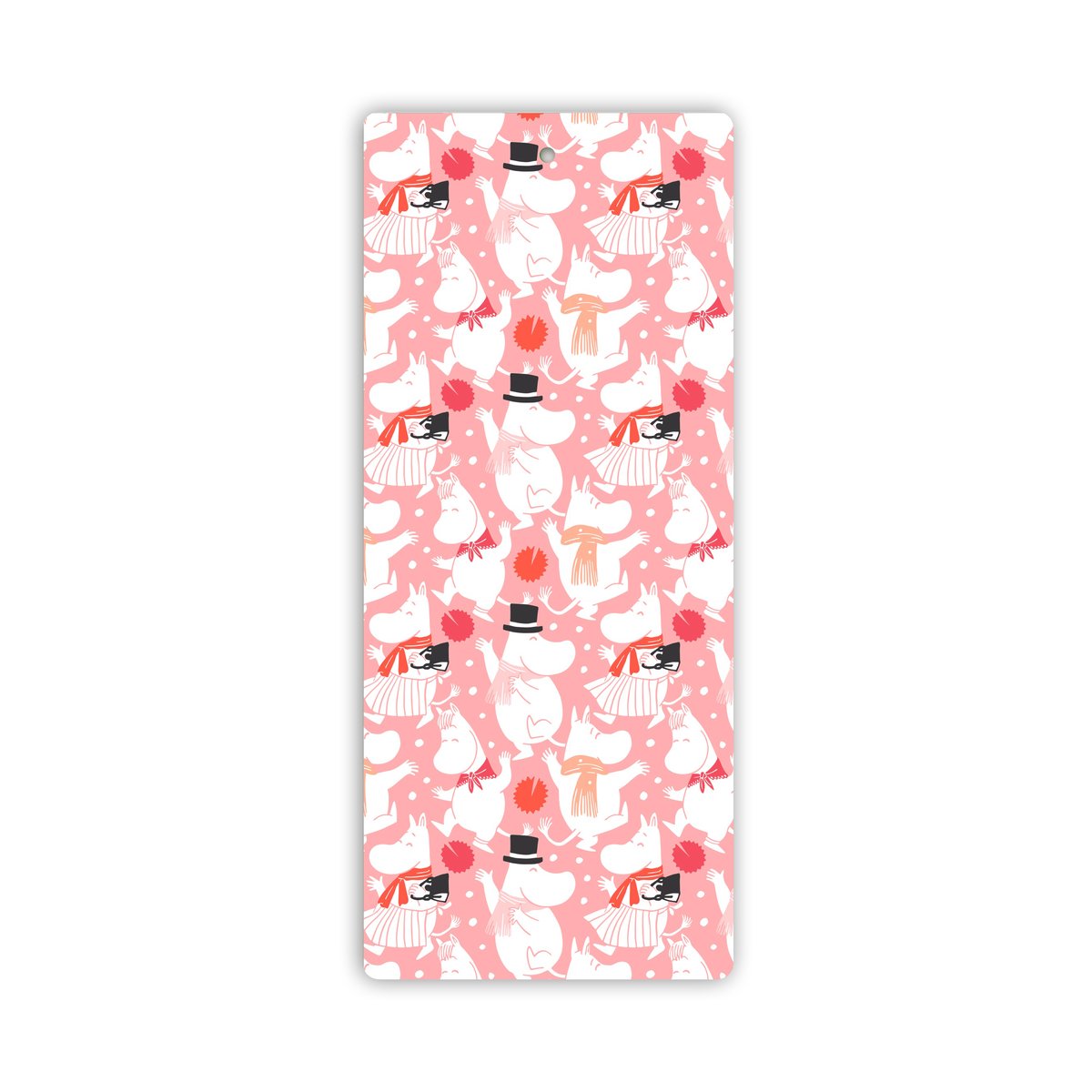 Opto Design Moomin celebration serving board 40x17 cm White-pink