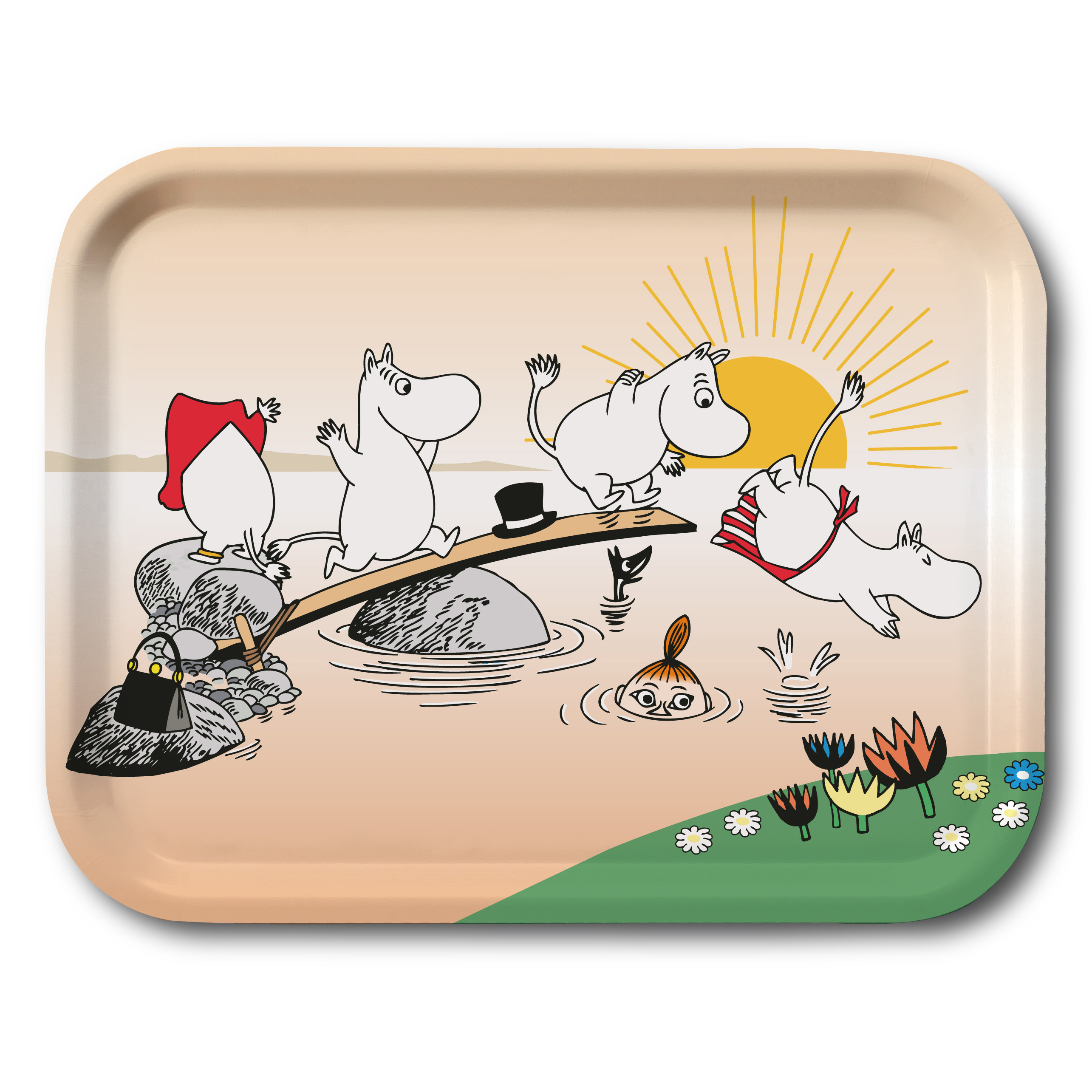 Moomin evening swim tray from Opto Design - NordicNest.com