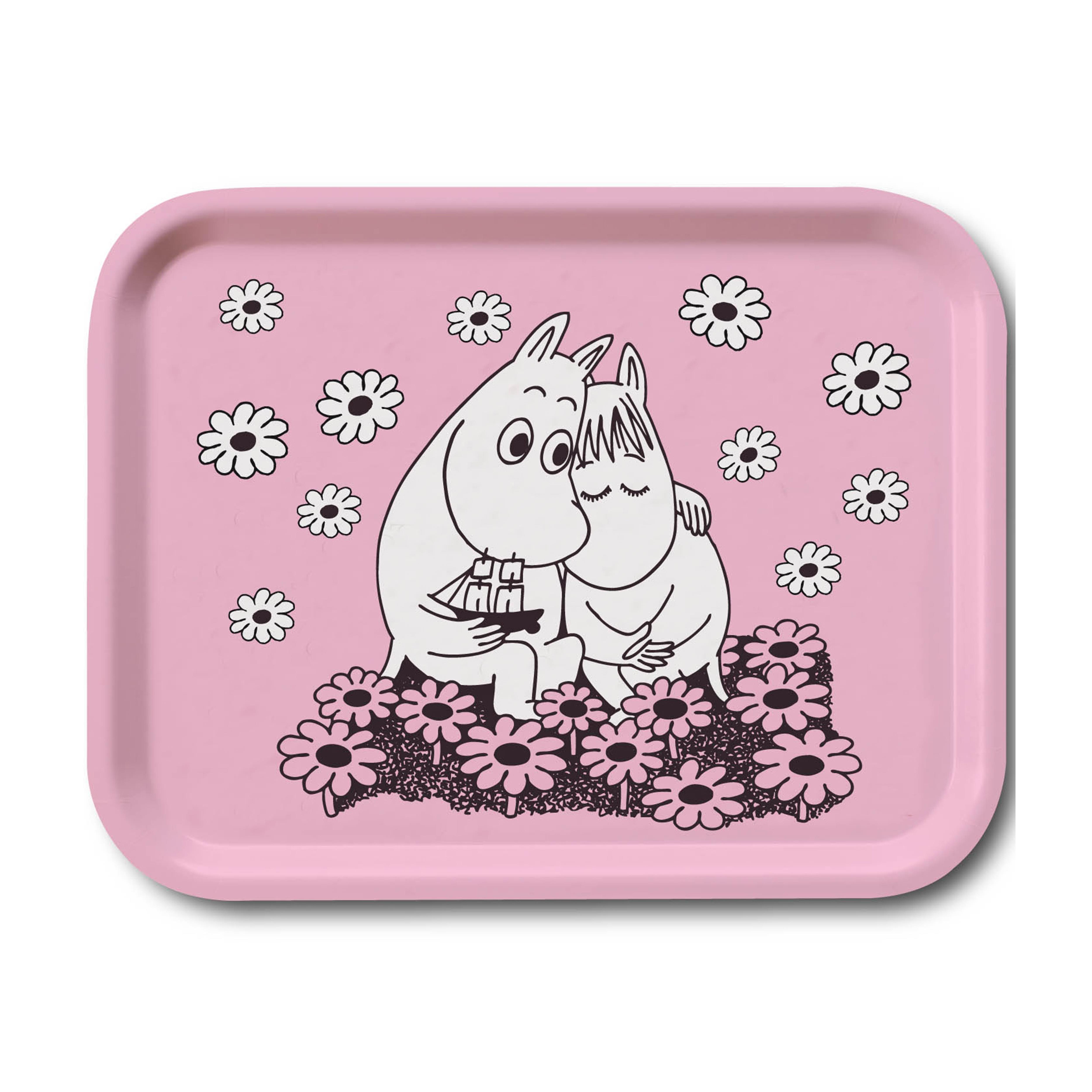 テーブル用品 MOOMIN tray plywood melamine processing Moomin tray 32x42 cm from Muurla - NordicNest.com