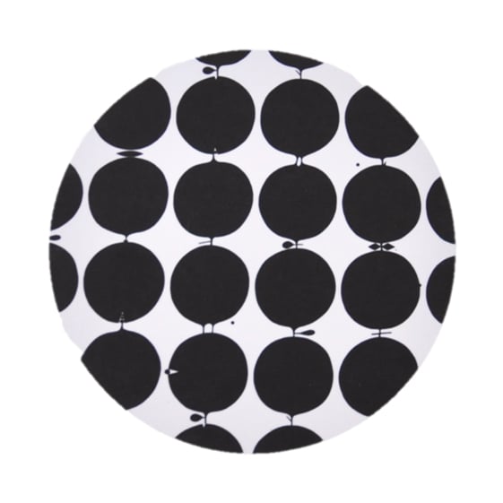 Opto Design Tallyho trivet o 21 cm Black-white | Scandinavian Design | Trivets | Black