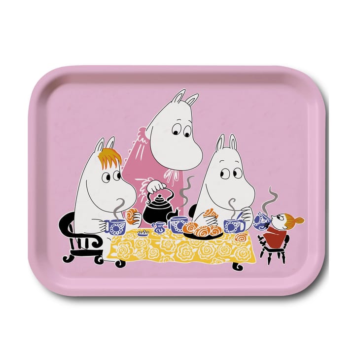 Teaparty Moomin tray - pink - Opto Design
