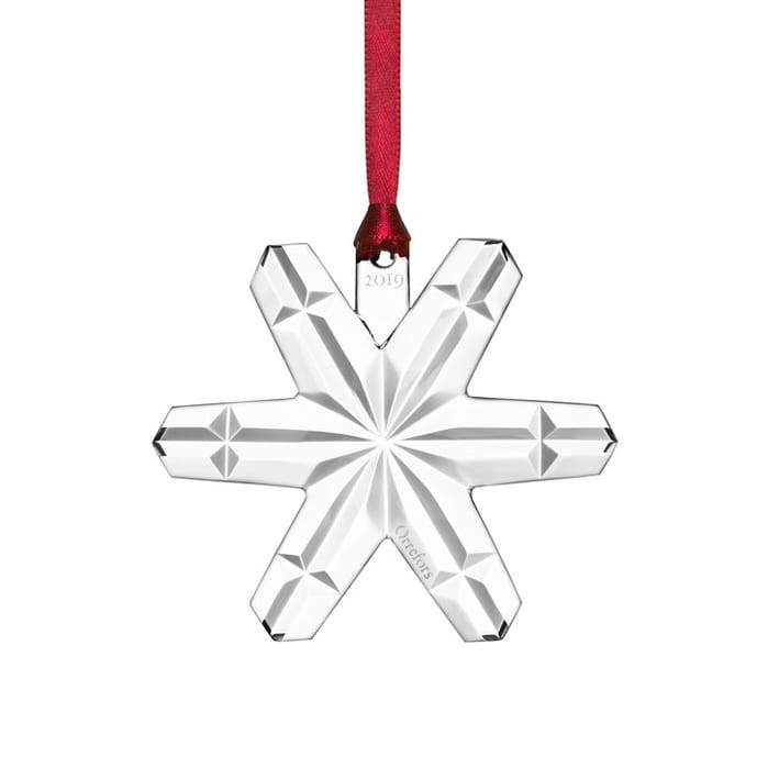 Annual Christmas decoration Snowflake 2019 - 7.5 cm - Orrefors