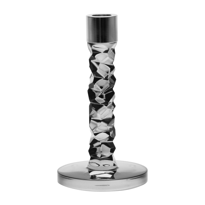 Carat candle sticks antracit - 183 mm - Orrefors