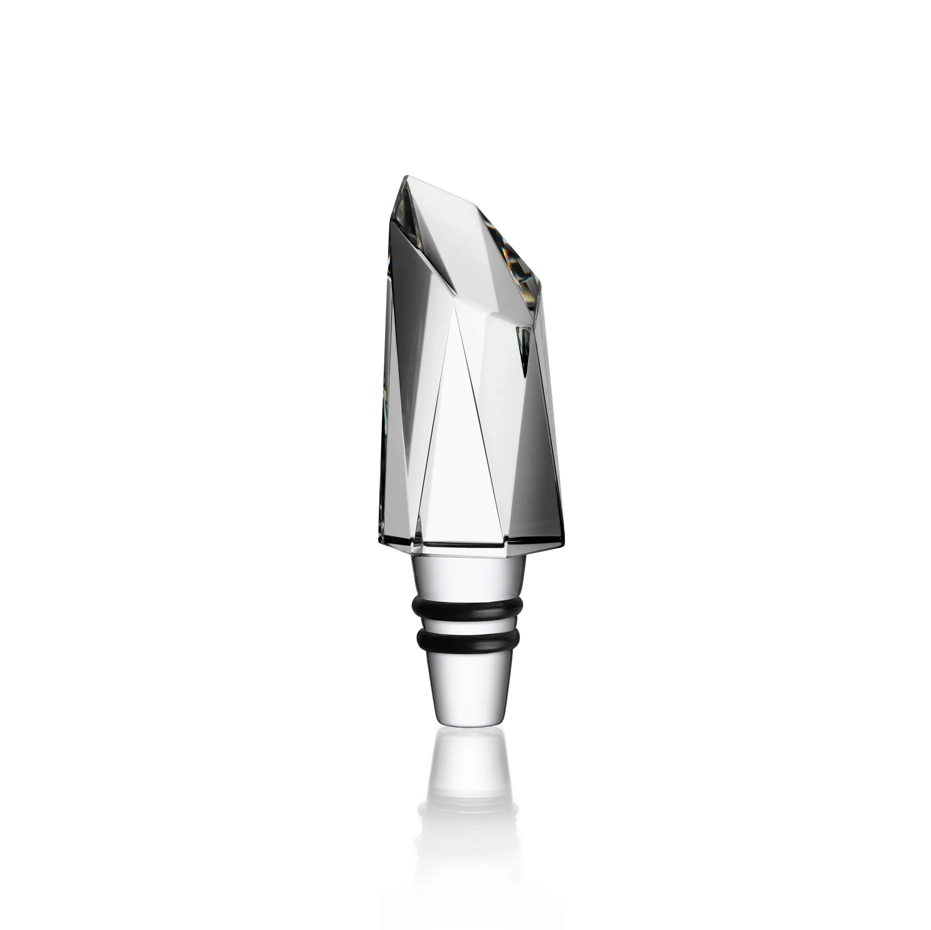 Carat City Stoppers bottle stopper, New York Orrefors