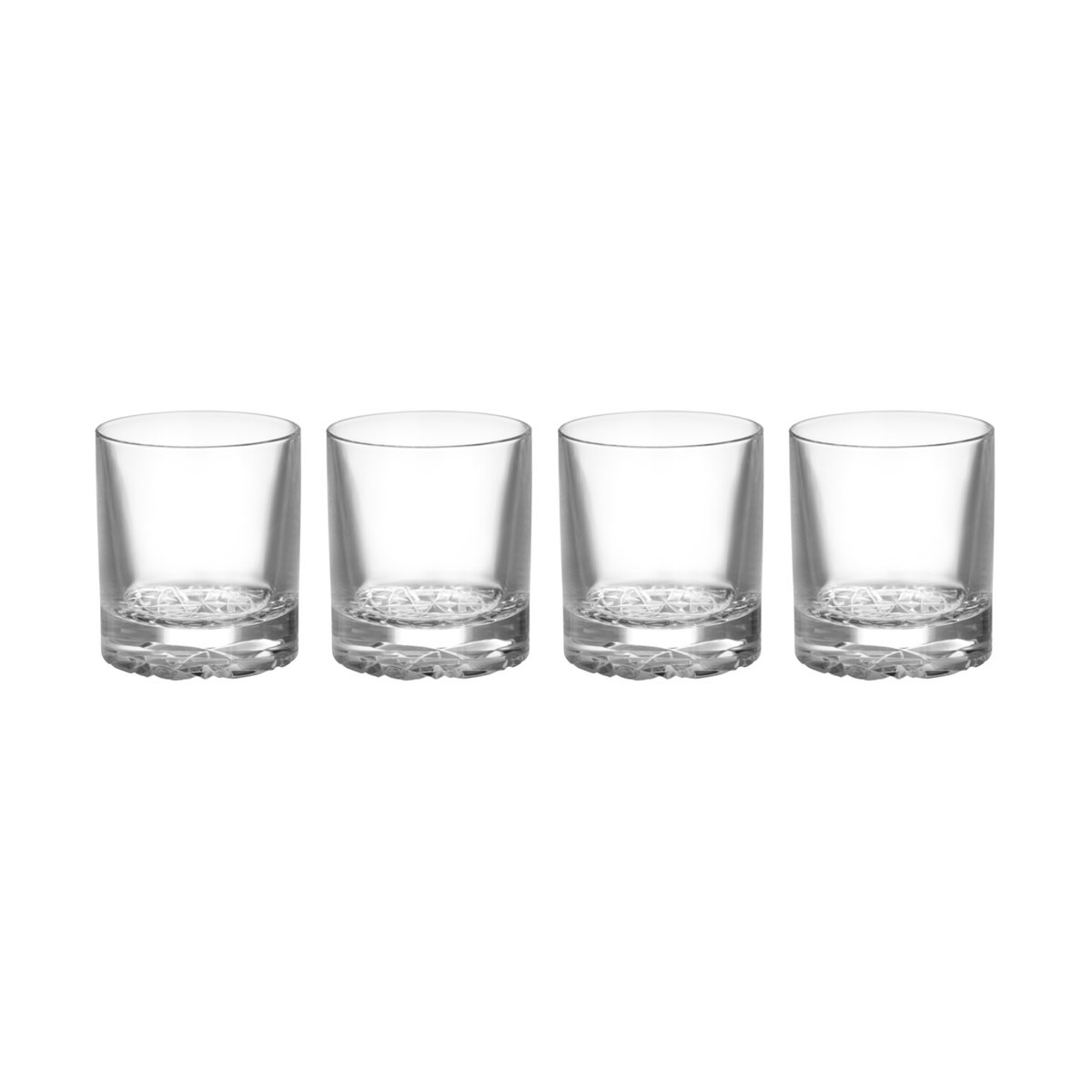 Orrefors Carat old fashioned glass 21 cl 4-pack Clear