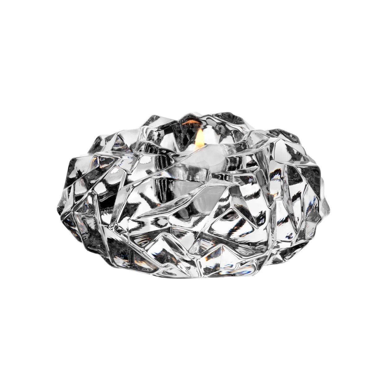 Orrefors Carat votive small | Scandinavian Design | Tea light holders, lanterns & candle dishes | Transparent
