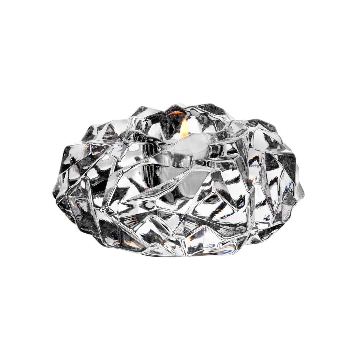 Orrefors Carat votive small | Scandinavian Design | Tea light holders, lanterns & candle dishes | Transparent