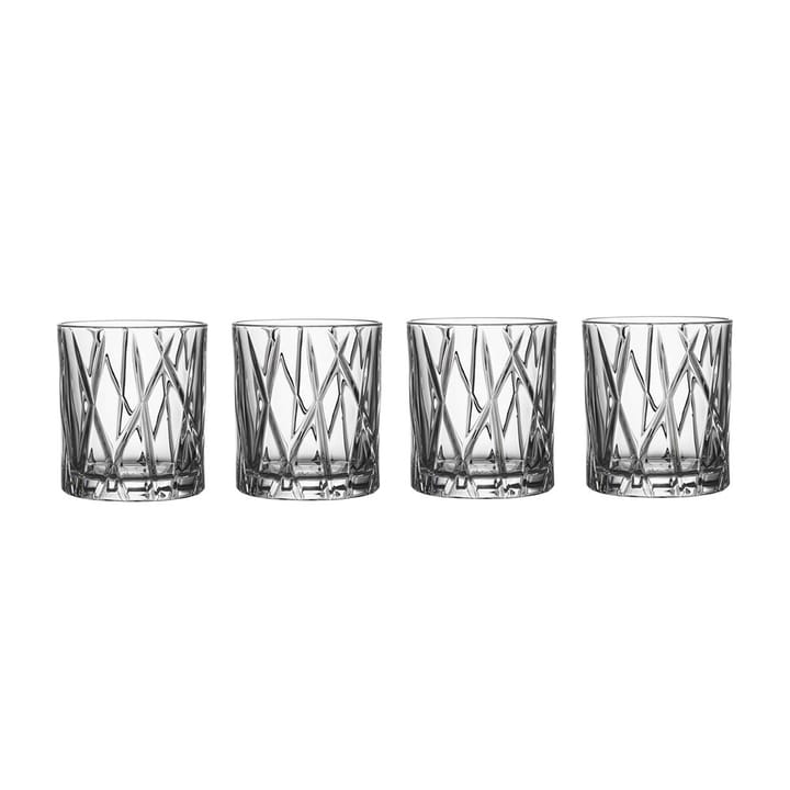 City Old Fashioned glass 4-pack - 24.5 cl - Orrefors