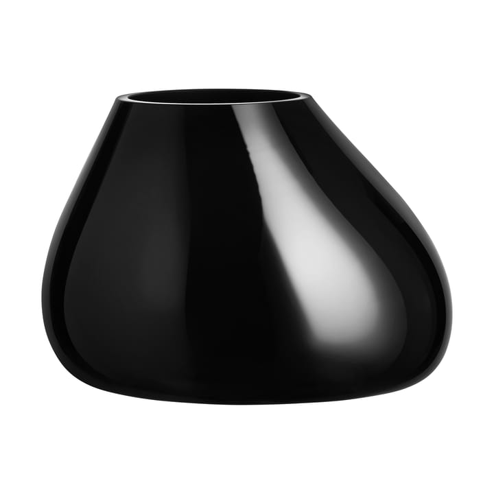 Ebon vase 190 mm - Black - Orrefors