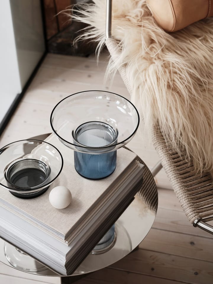 Ensemble vase 60 mm - Smoke blue-grey - Orrefors