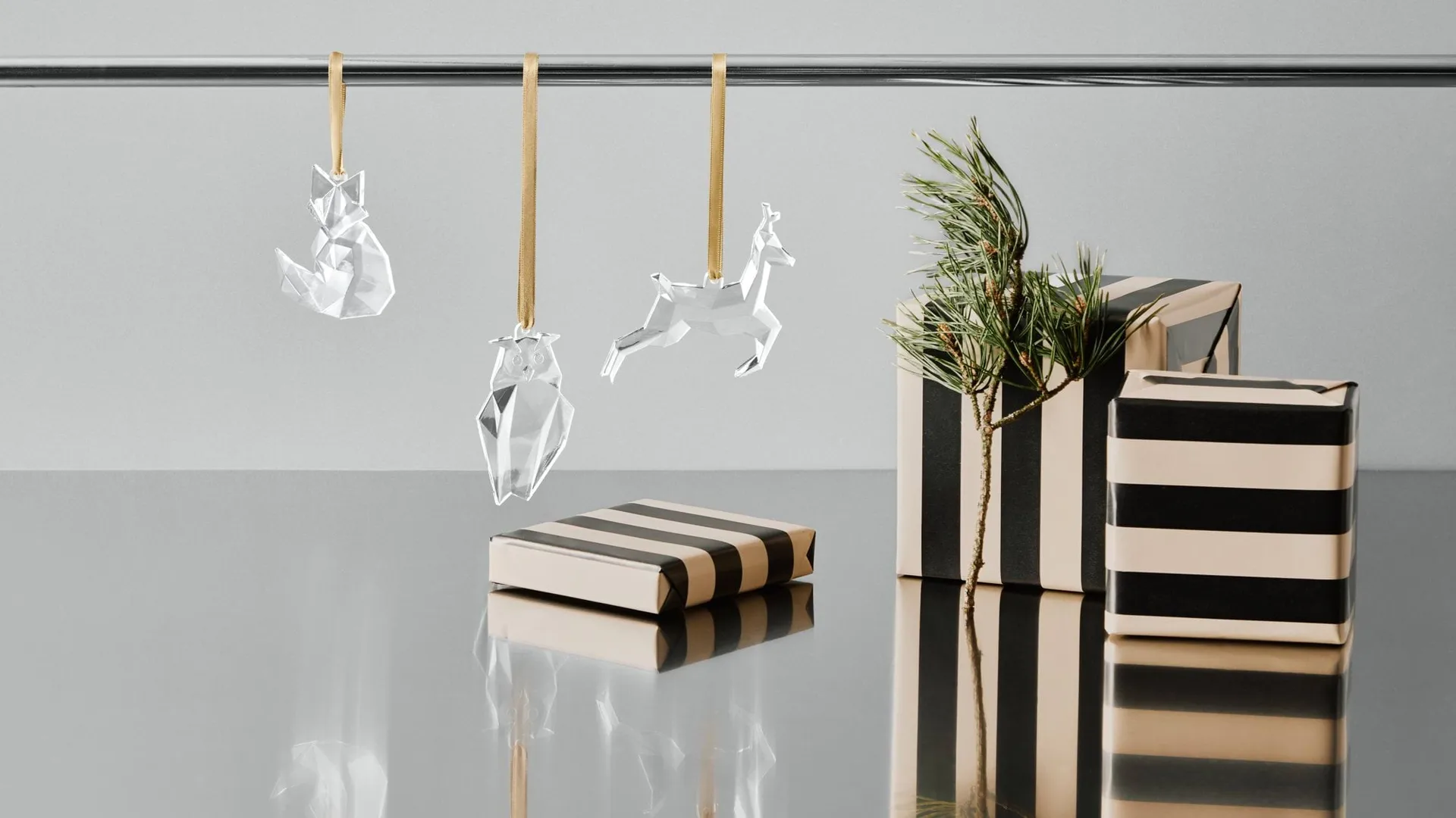 Holiday ornaments, Owl Orrefors