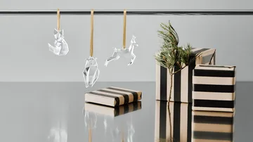 Holiday ornaments - Roe deer - Orrefors