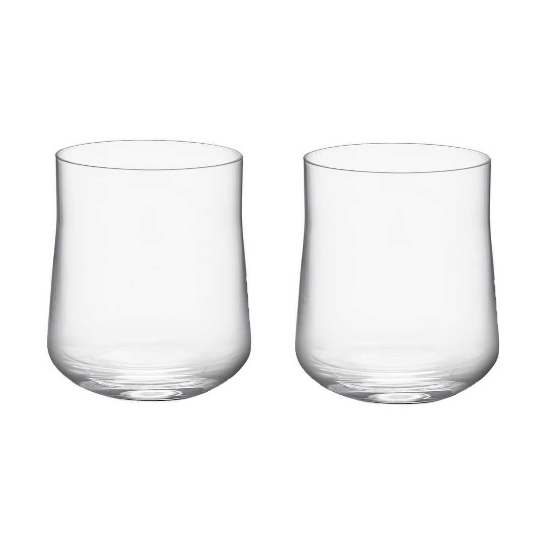 Orrefors Informal tumbler glass 37 cl 2-pack Clear | Scandinavian Design | Drinking glasses & tumblers | Transparent