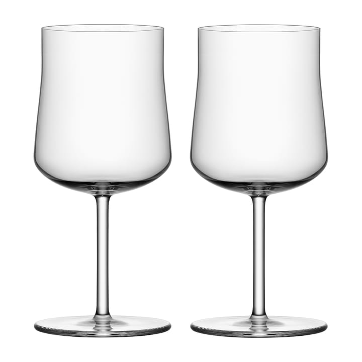 Informal wine glass 28 cl 2-pack - Clear - Orrefors