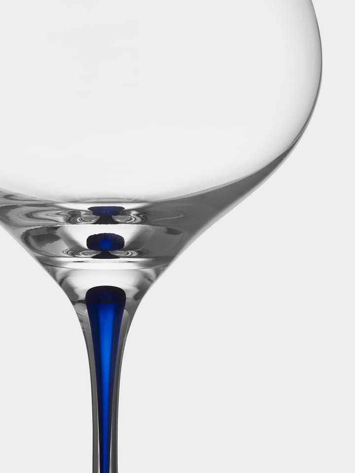 Intermezzo Bouquet wine glass 70 cl - Blue - Orrefors