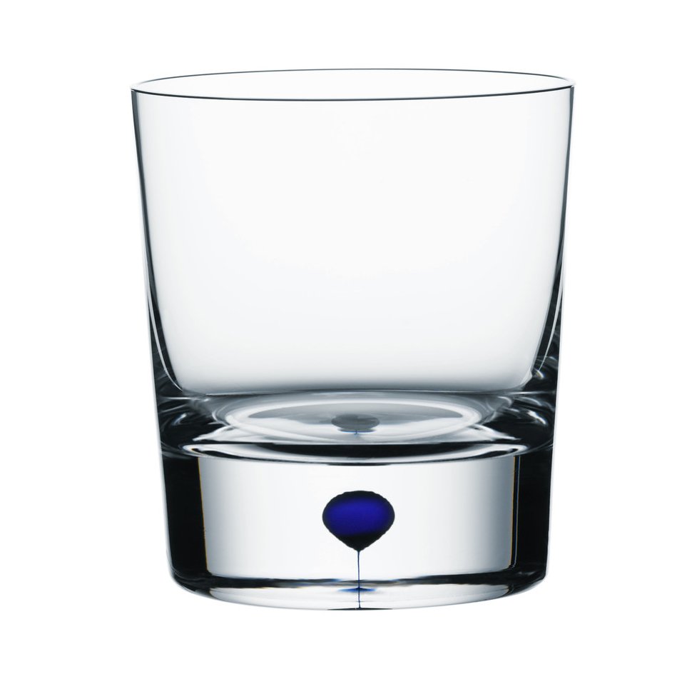 Orrefors Intermezzo whiskey glass 25 cl | Scandinavian Design | Transparent