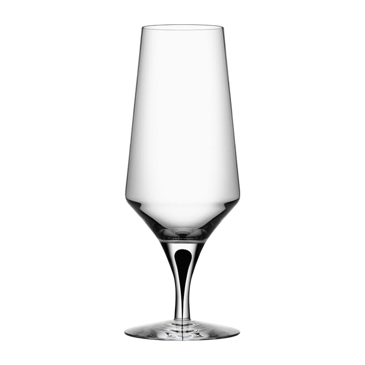 Metropol beer glass 46 cl - Clear / Black - Orrefors