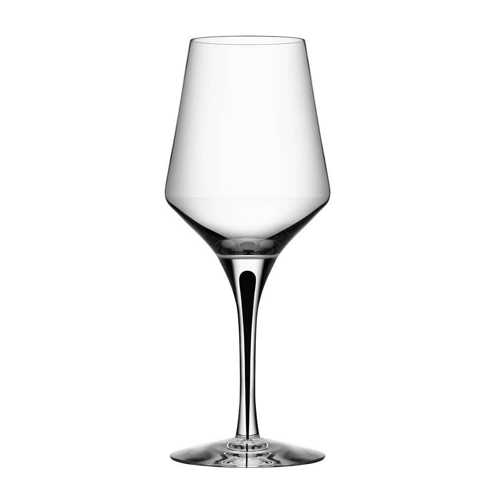 Orrefors Metropol white wine glass 40 cl | Scandinavian Design | Wine glasses | Transparent