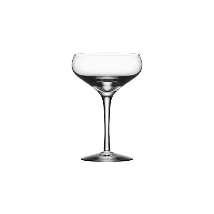 Orrefors More champagne coupe 2-pack 21 cl | Scandinavian Design | Champagne glasses | Transparent