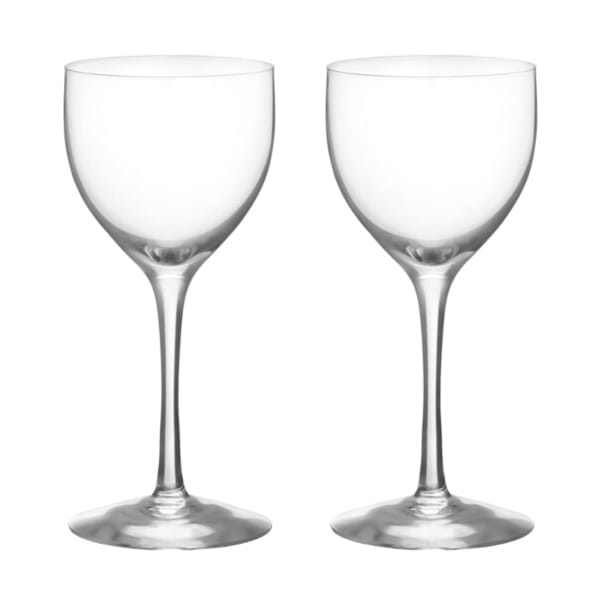 More Nick & Nora glasses 17 cl 2-pack - Clear - Orrefors
