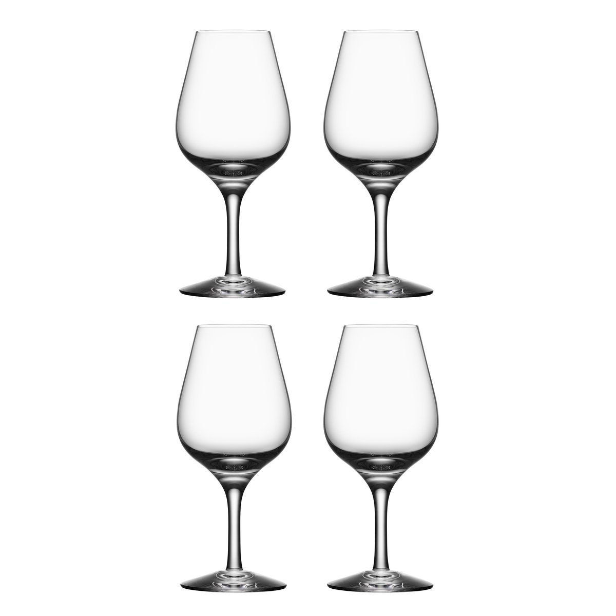 Orrefors More Spirits glass 4-pack 20 cl | Scandinavian Design | Transparent