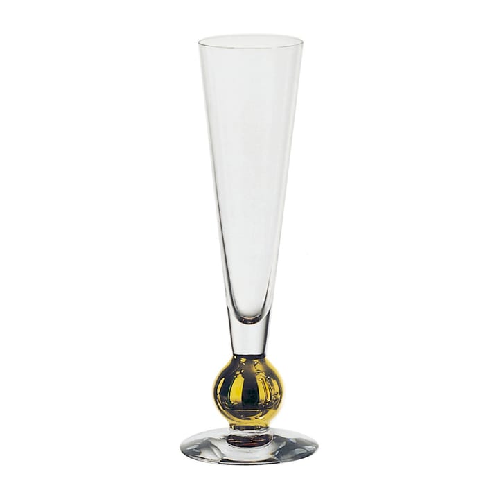 Nobel champagne glass 18 cl - Clear-gold - Orrefors