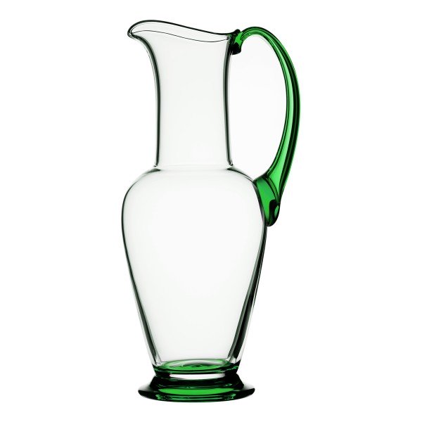 Orrefors Nobel jug Green | Scandinavian Design | Water jugs and carafes | Green