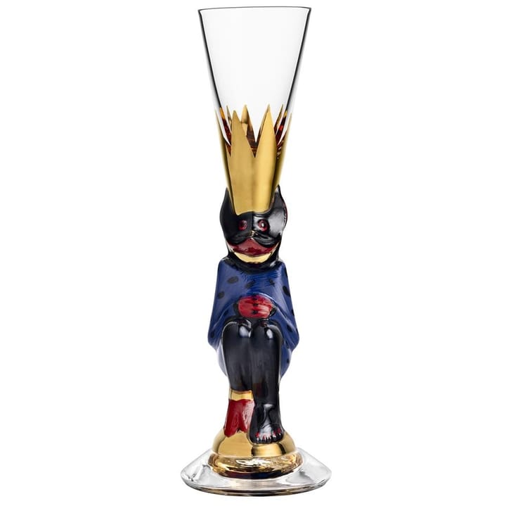 Nobel Snaps glass - blue - Orrefors