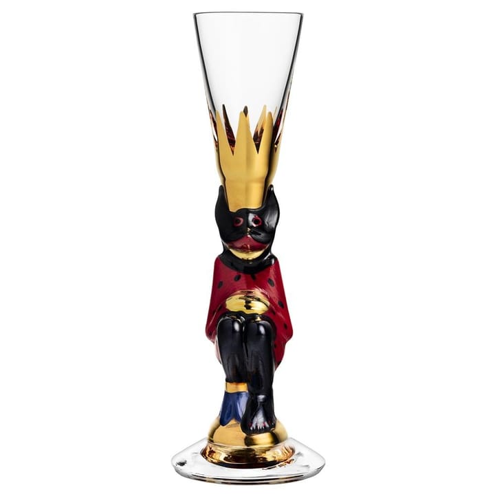 Nobel Snaps glass - red - Orrefors