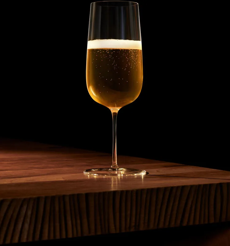 Orrefors x Björn Frantzén handmade beer glass, 43 cl Orrefors