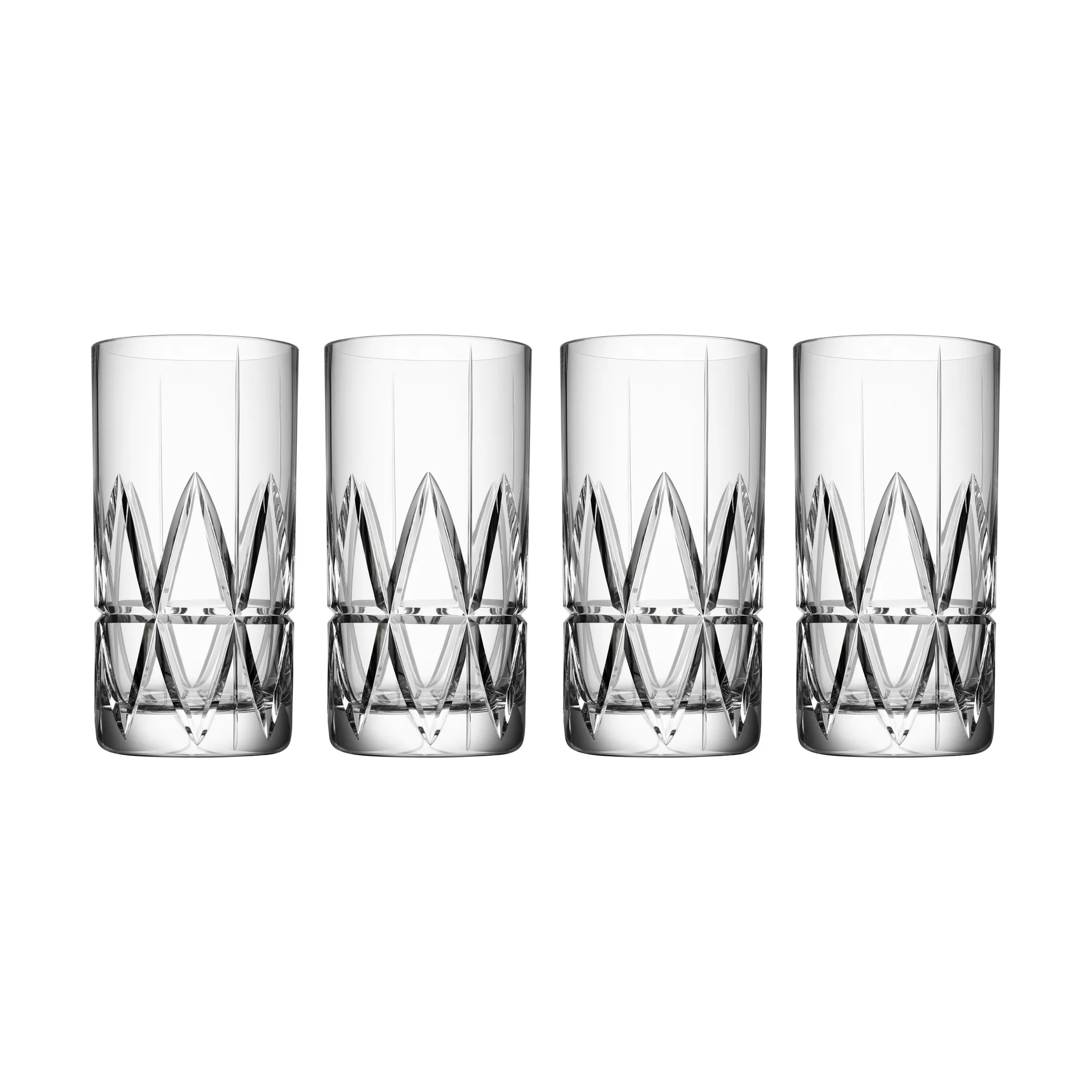 Peak highball glass 4-pack, 37 cl Orrefors